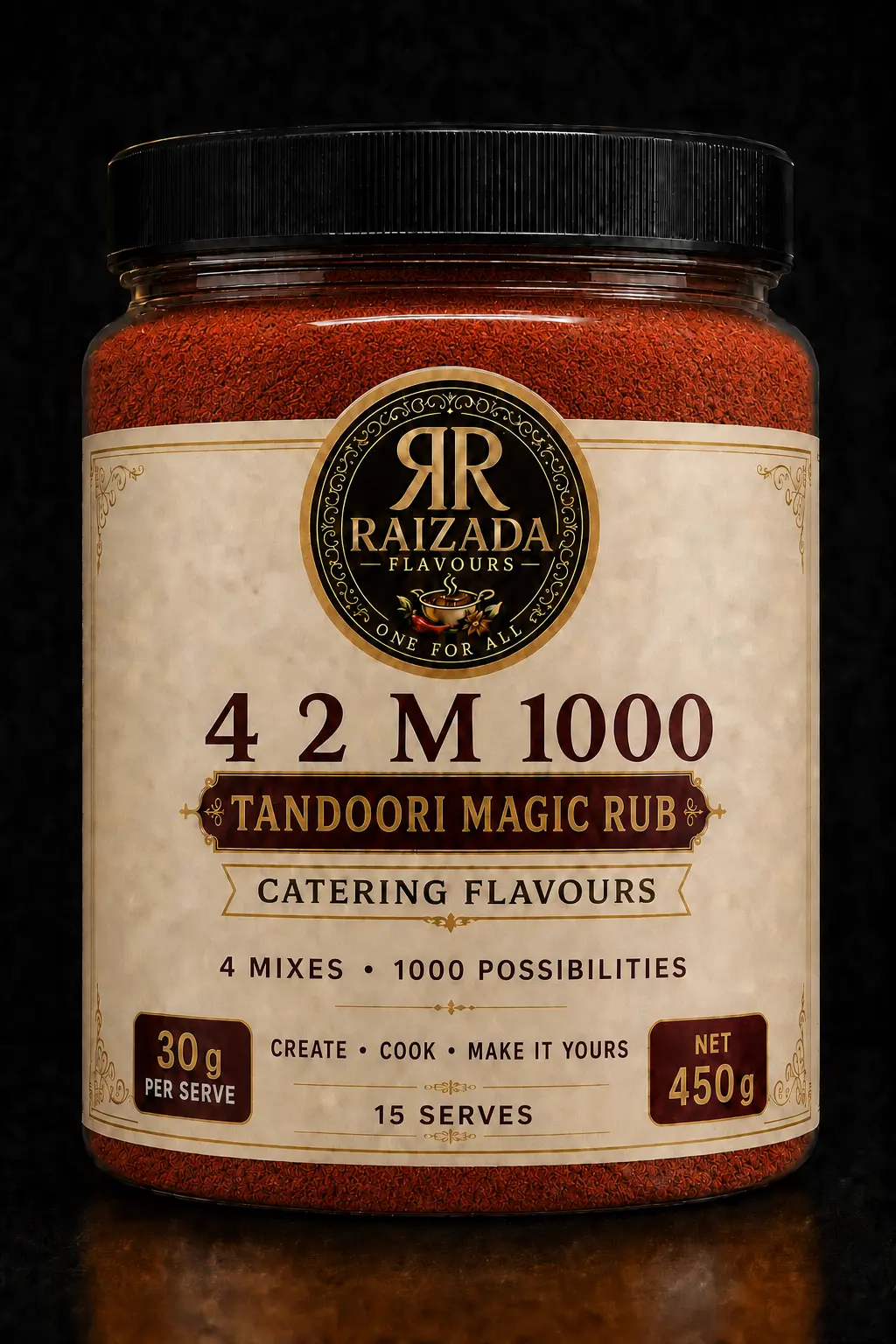 Tandoori Magic Rub — 450g Jar